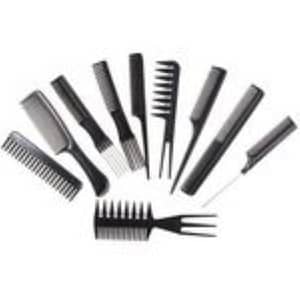 10 Piece Professional Styling Hair Comb Set