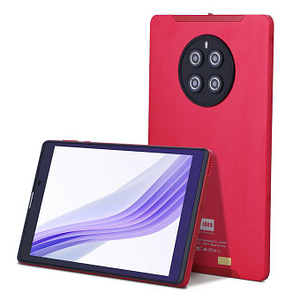 C Idea 8 Inches Android 12 Tablet 6GB Ram 256GB Rom Sim 5MP+8MP Dual Cameras With Capacitive Pen And Case CM815 (Red)
