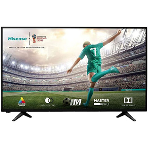 Hisense 43" Inches LED HD TV (43A5100) Black +1 Year Warranty