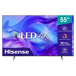 Hisense 55 Inch U6H Series Quantum ULED™ 4K Smart TV