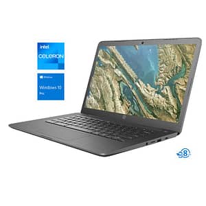 Hp Stream 11 Laptop Intel Celeron 64GB SSD 4GB RAM Windows 10 PRO+ Mouse &USB Light For Keyboard