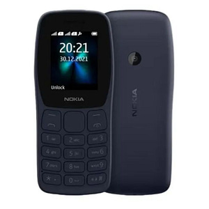 Nokia 110 1.77" Dual SIM, Torch, FM Radio, Camera Phone Blue