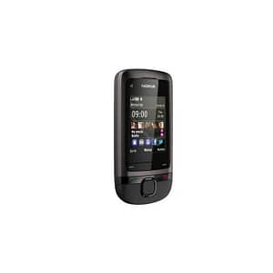 Nokia C2 05 Slide Cell Phone Bluetooth FM Radion Phone Black
