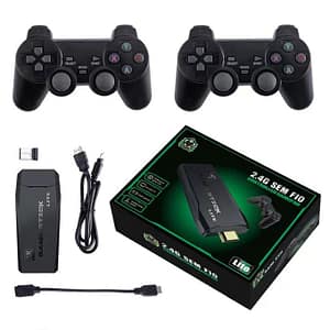 Wireless Game Console 2.4G HD Arcade PS1 Game Inside 64G
